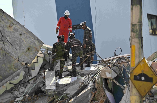 Image from: Angka korban gempa bumi Colombia meningkat kepada 241