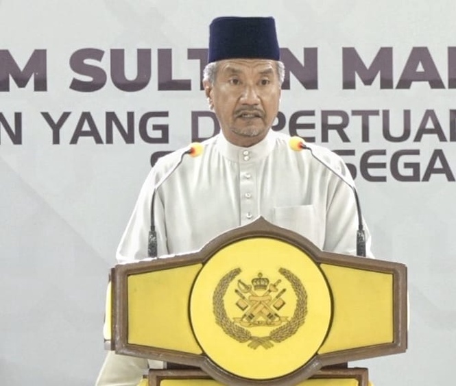Image from: Sultan Mizan selamat jalani rawatan