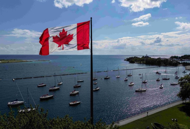Image from: Trump isytihar Tasik Ontario jadi Tasik Amerika