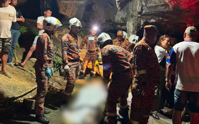 Image from: Warga emas dijumpai meninggal dunia dalam gua