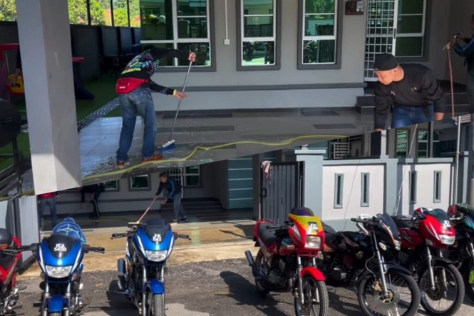 Image from: Peserta RXZ 8.0 dipuji cuci homestay sebelum pulang