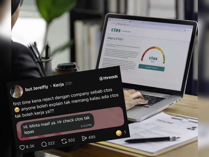 Image from: Jaga-jaga nak mohon kerja, ada HR semak CTOS calon
