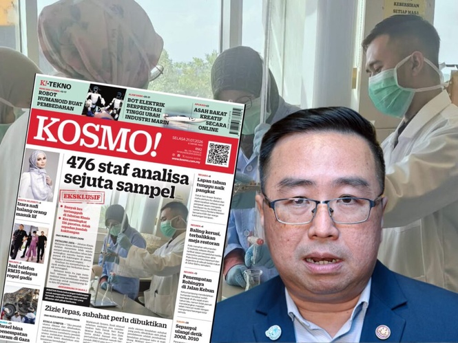 Image from: Mosti rangka pelan kurangkan tunggakan kes Jabatan Kimia
