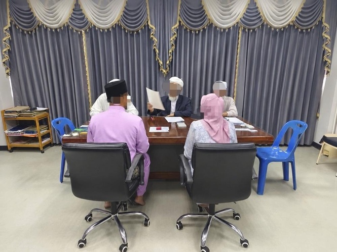 Image from: Sambutan hangat nikah Siam balik hari