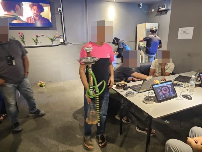 Image from: Kedai runcit jadi pusat judi, enam warga asing ditahan