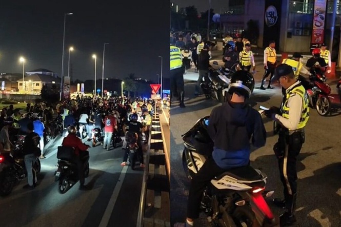 Image from: ‘Mat rempit’ masuk pukat, 41 motosikal disita