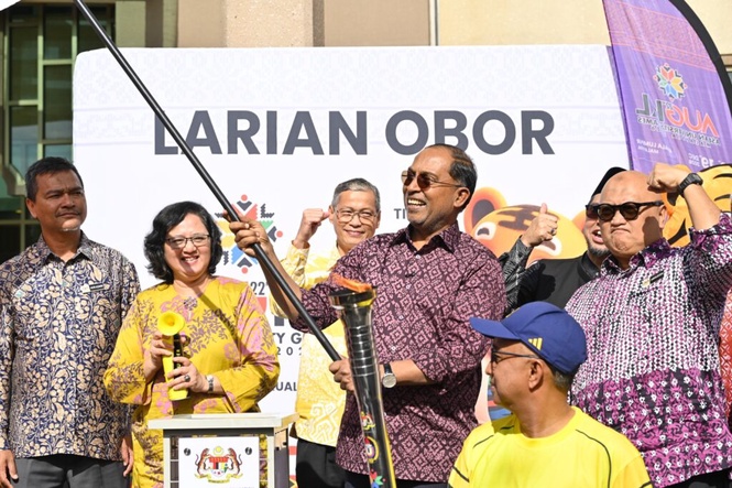Image from: Obor AUG 2026 nyalakan semangat kontinjen negara
