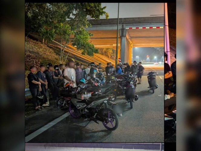 Image from: 48 pelesit jalanan ditahan, bunyi bising dan aksi berbahaya