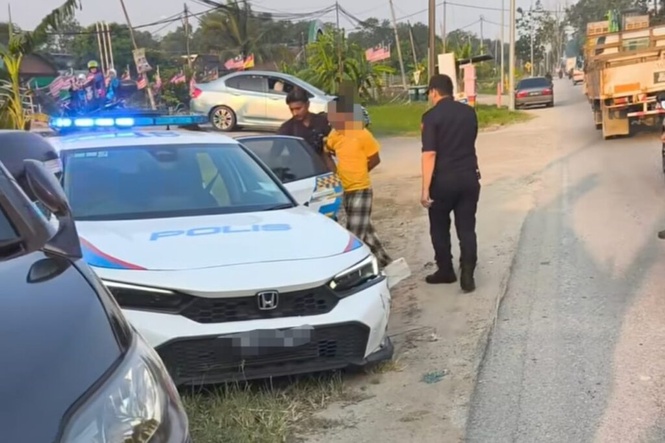 Image from: Cuba lari polis, sisi gelap pemandu dadah terbongkar
