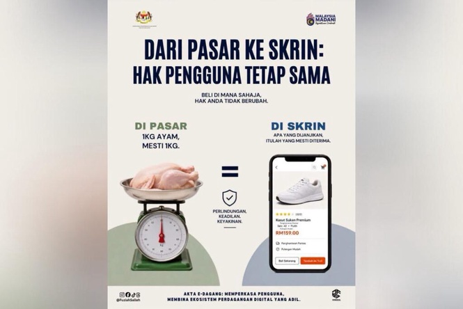 Image from: Barang dijual dalam talian mesti sama seperti diiklankan – Fuziah