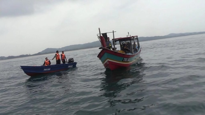 Image from: Operasi cari nelayan hilang diperluas