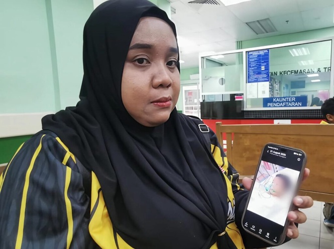 Image from: Kaki budak hampir digilis aset bomba Perarakan Merdeka