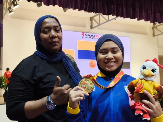 Image from: Sukma 2026: Kejutan Siti Salmah butirkan emas sulung Perlis
