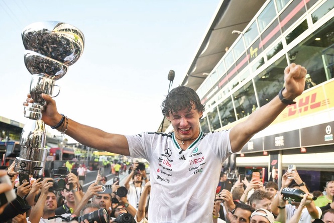 Image from: F1: Antonelli tamatkan penantian 60 tahun Itali di Monza