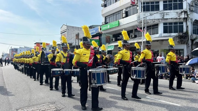 Image from: Le’Best Band ungguli perbarisan Hari Kebangsaan