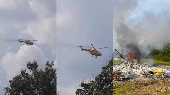 Image from: Nahas helikopter KKM: Operasi SAR ambil masa 10 jam melalui darat