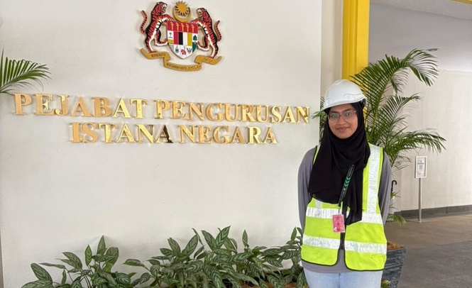 Image from: Nik Normala ikut jejak bapa jadi ‘wireman’