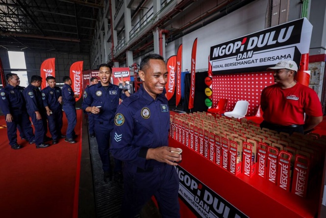 Image from: NESCAFÉ suntik semangat buat warga TUDM sempena Merdeka