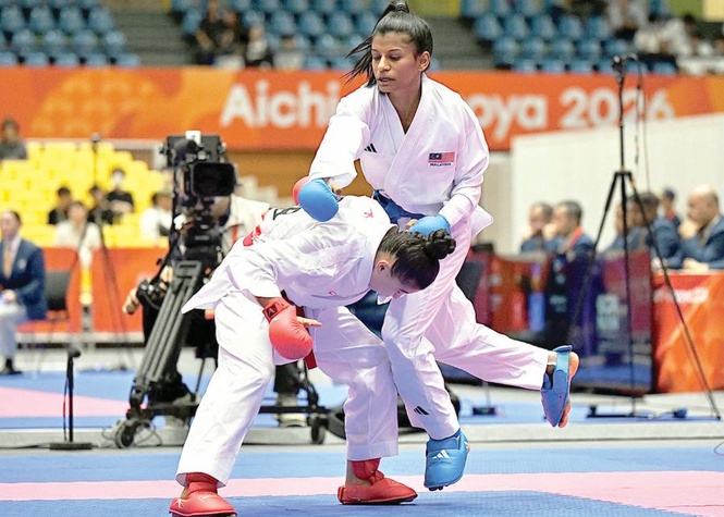 Image from: Sukan Asia: Shahmalarani enggan berpuas hati