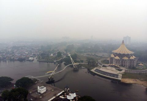 Image from: Tiada acara luar sempena Hari Malaysia di Sarawak susulan jerebu