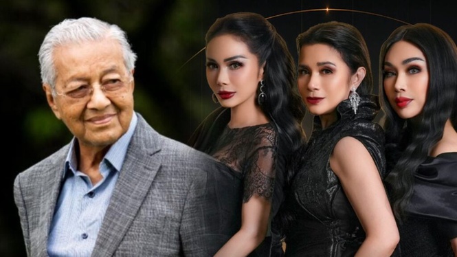 Image from: ‘Wah, macam di Las Vegas’ – 3 Diva impi Tun M datang konsert lagi