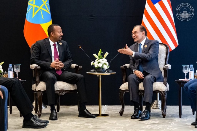 Image from: Anwar undang Ethiopia buka kedutaan di Kuala Lumpur