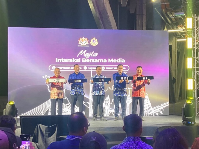 Image from: Huruf tunggal terakhir, siri nombor plat H dibuka untuk bidaan