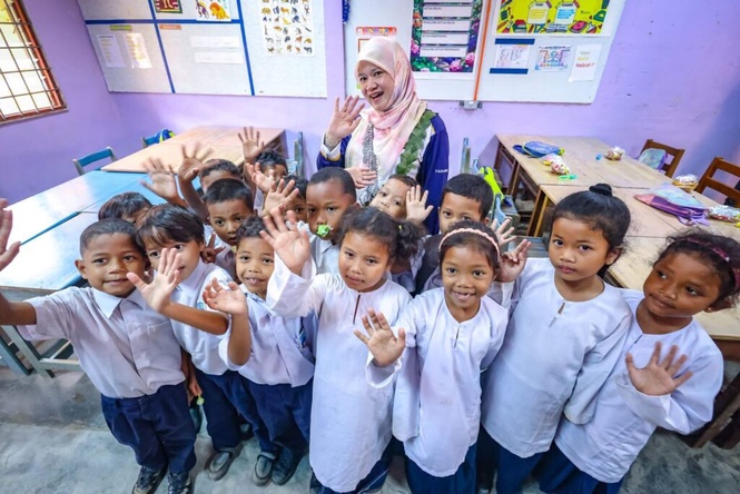 Image from: Anak Orang Asli tak perlu pergi jauh, SK Bihai, SK Sri Permai diperluas K11