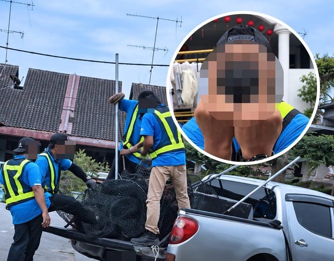 Image from: Polis siasat lelaki tunjuk isyarat lucah kepada wanita