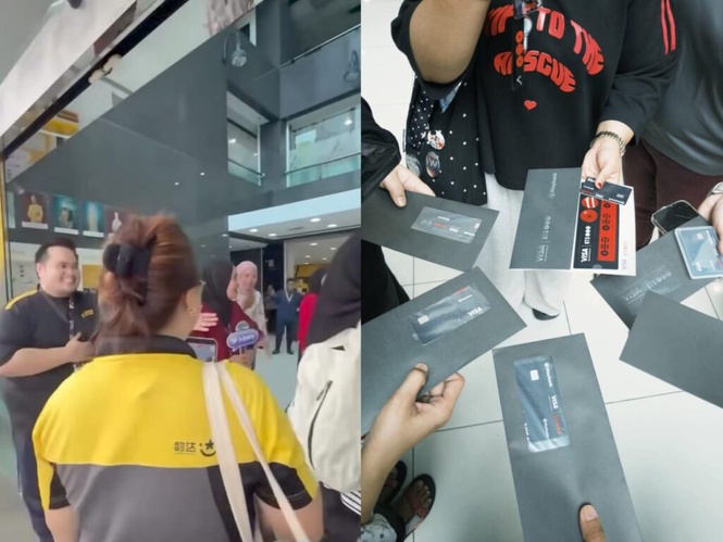 Image from: ‘Army Malaysia’ beratur pukul 3 pagi nak tukar kad debit BTS