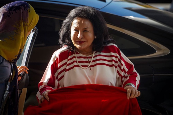 Image from: Permohonan Rosmah tangguh bayaran RM67.5 juta tanpa syarat ditolak