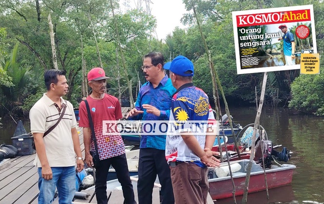 Image from: Sisa Singapura: Sungai Simpang Kiri tidak tercemar