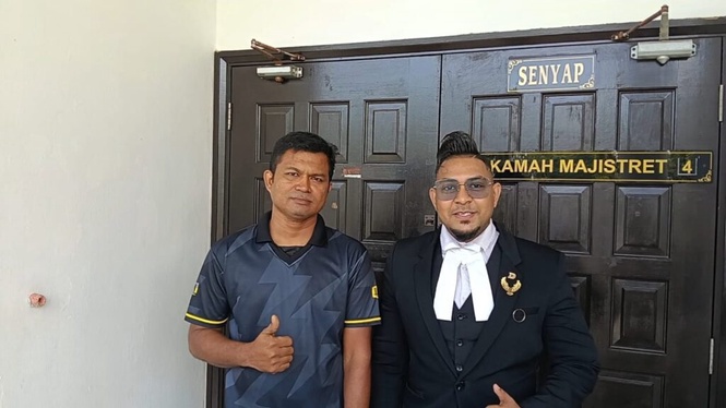 Image from: Pesara tentera bebas 17 pertuduhan cabul, pukul rekrut