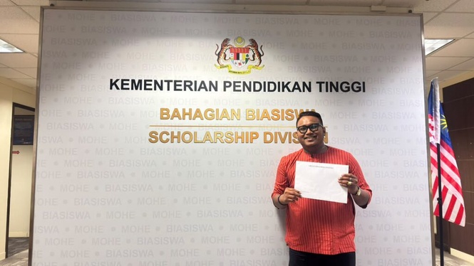 Image from: Rezeki anak jurukimpal dapat biasiswa, belajar di UK