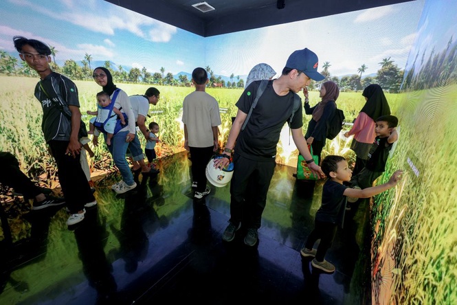 Image from: BERNAS ‘buka mata’ pengunjung, selami kudrat pesawah padi