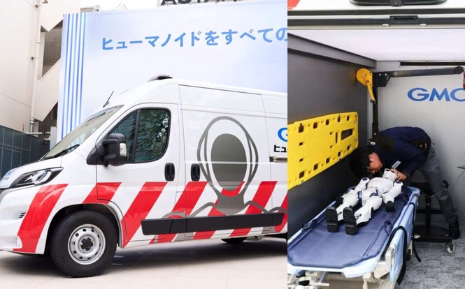 Image from: Ambulans robot bawa ‘paramedik’ selamatkan humanoid