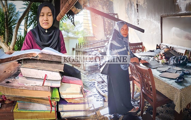 Image from: ‘Semua harta terbakar kecuali naskhah al-Quran’