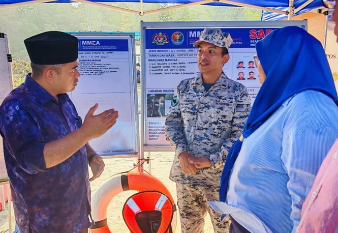 Image from: Dua remaja terselamat tragedi lemas Tanjung Lompat masih dirawat di HKT