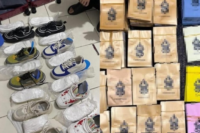 Image from: Lima warga Malaysia bawa dadah 5kg dalam kasut ditahan di Jakarta