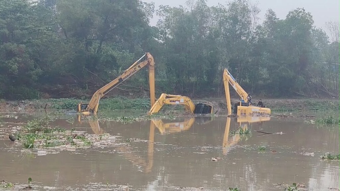 Image from: 9 pekerja projek terperangkap banjir di Cyberjaya