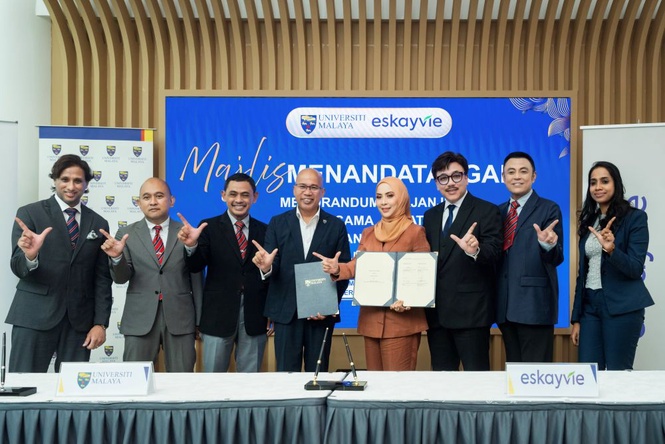Image from: Usaha sama Eskayvie, UM jalani R&D, keberkesanan fomulasi, inovasi