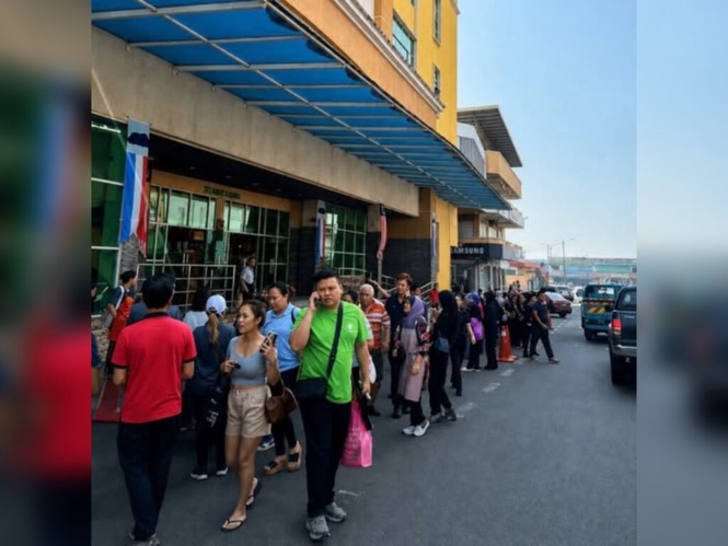 Image from: Dengar bunyi letupan sebelum bumi bergegar