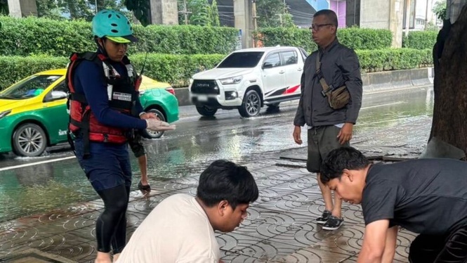 Image from: Wanita maut terkena renjatan elektrik di hentian bas