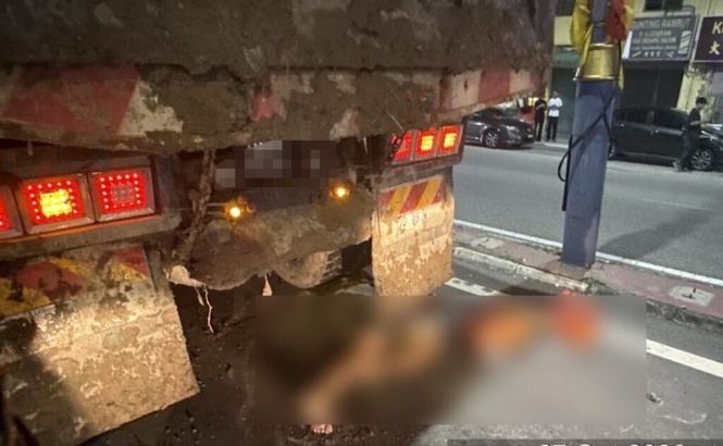 Image from: Ajal penunggang basikal warga emas digilis lori