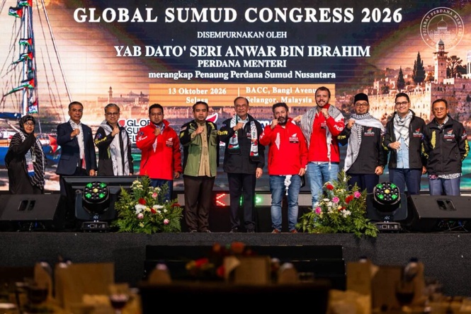 Image from: PM kecam tatanan antarabangsa gagal tangani derita rakyat Palestin