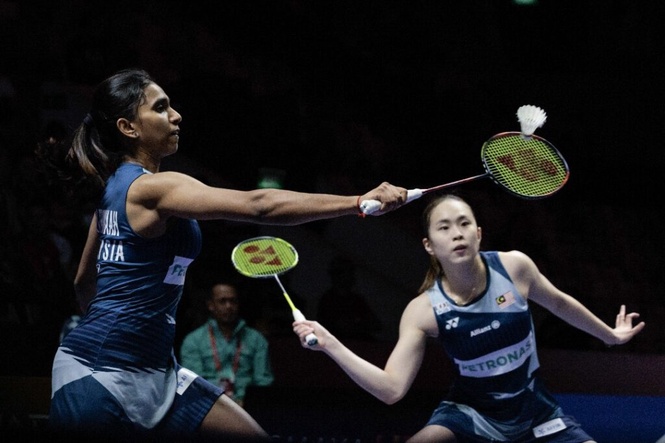 Image from: Terbuka Perancis: Pearly-Thinaah mara ke final