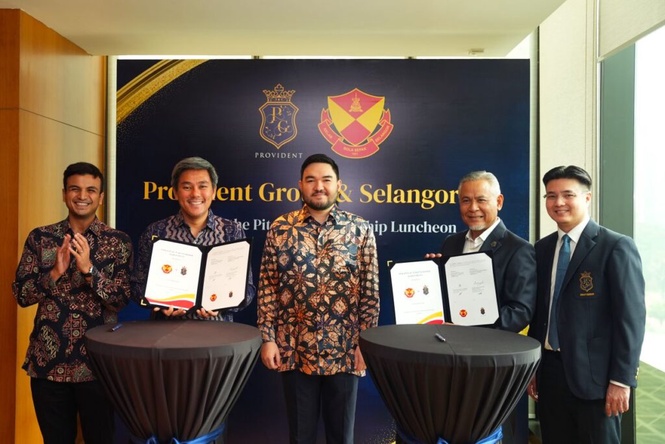 Image from: Provident Group, Selangor FC perbaharui kerjasama strategik untuk musim kedua