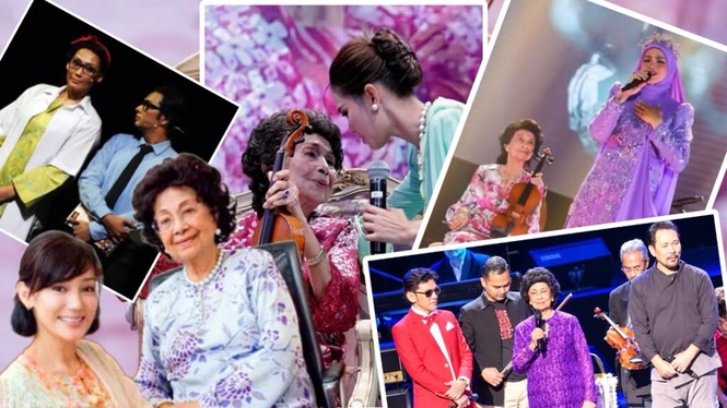 Image from: 5 momen terindah anak seni, Tun Dr. Hasmah