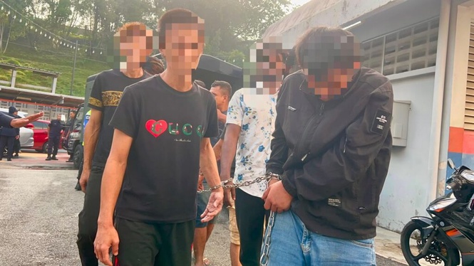 Image from: Lelaki curi lori hijau direman tiga hari