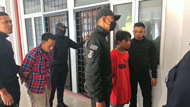 Image from: Dua warga Myanmar didakwa pukul koperal polis
